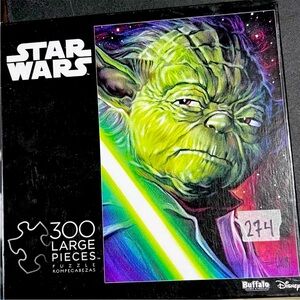 Star Wars Yoda Jedi 300 Piece Jigsaw Puzzle, Buffalo Games Disney